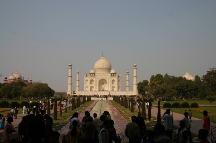 View from the entrance gate