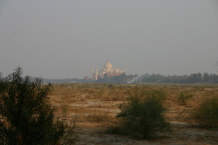View from the road by the fort