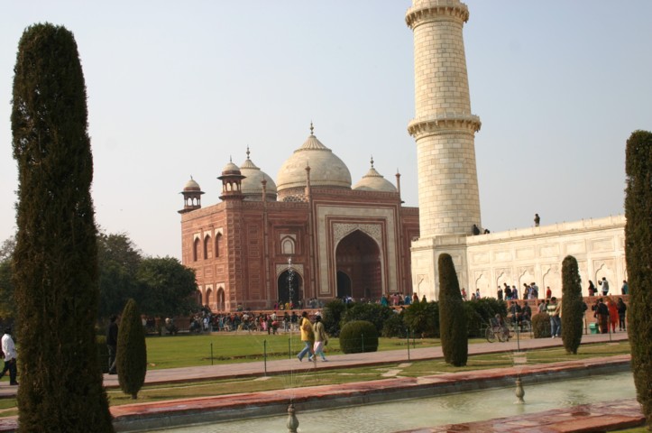 Where visitors prayed