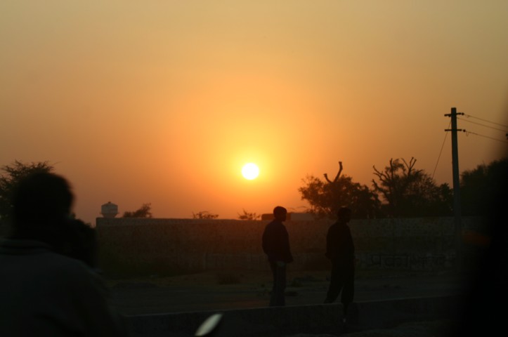 Sunset in Rajasthan
