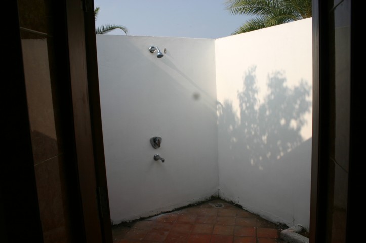 Outdoor shower