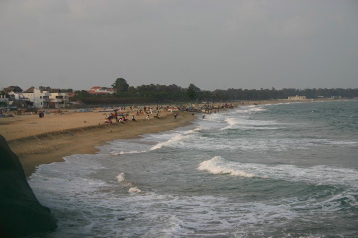 Fishermen waiting to sail