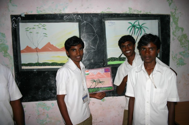 We would like to show you our paintings