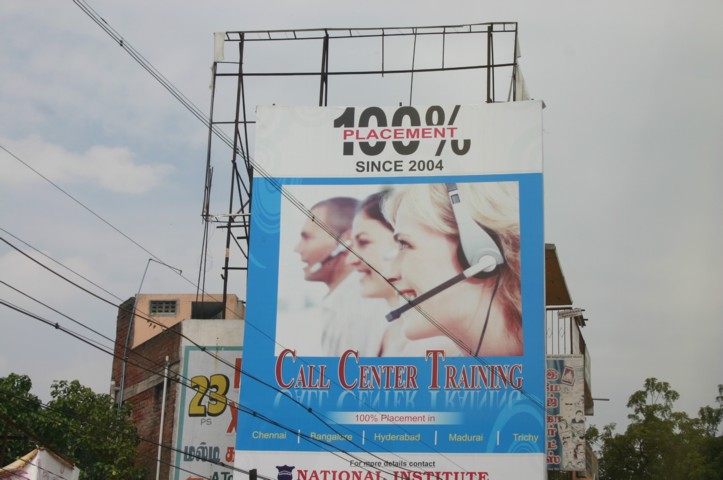 Advertisements all show pale skinned girls