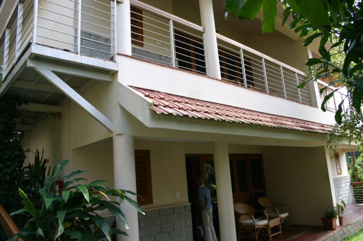 Our room up top- Cardomom County, in Thekkadi