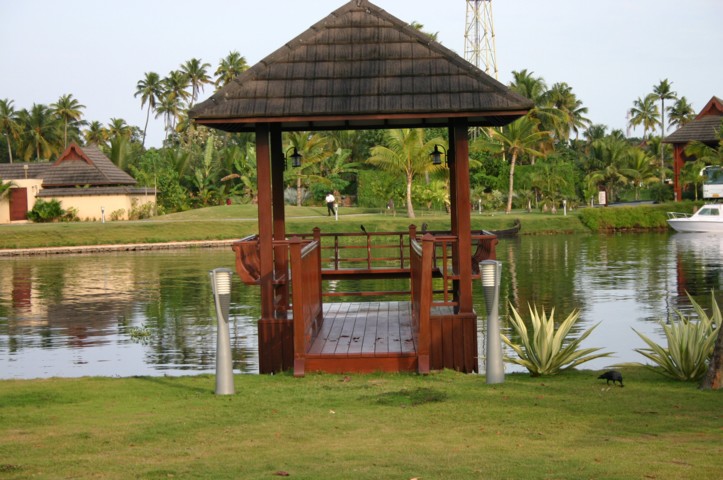 A landing stage