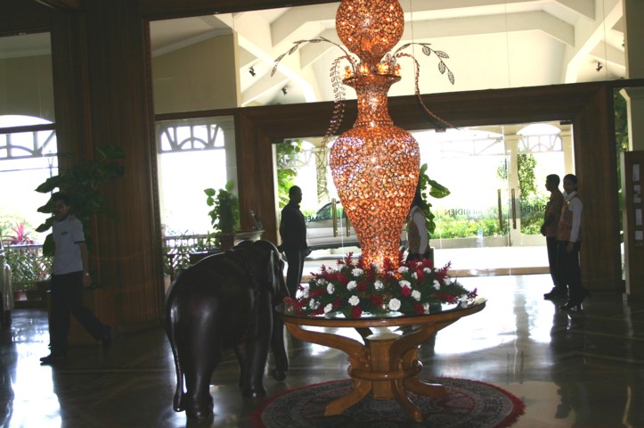 A decoration in Le Meridien