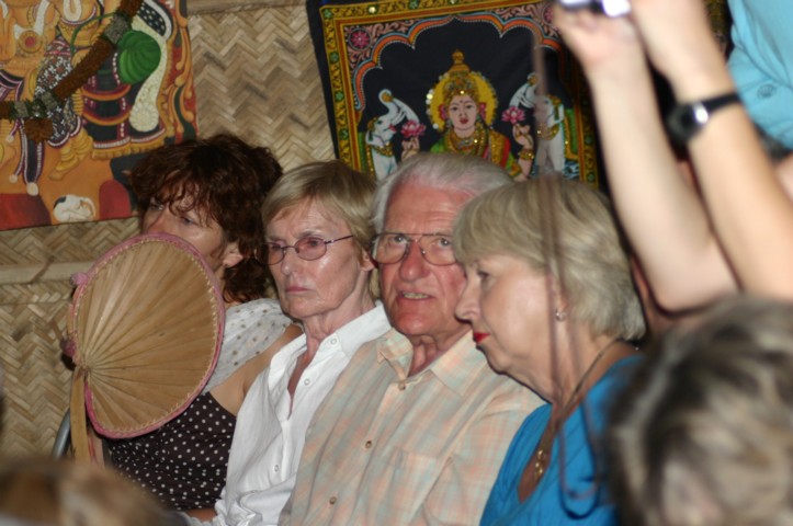An enthralled audience