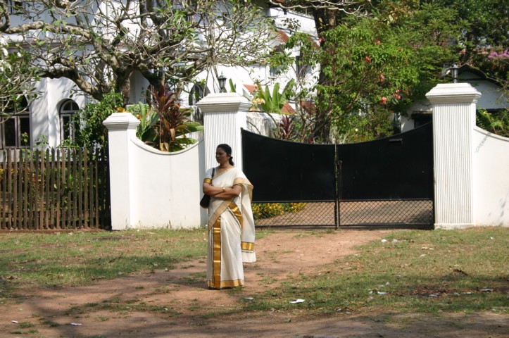 Traditional Kerala sari