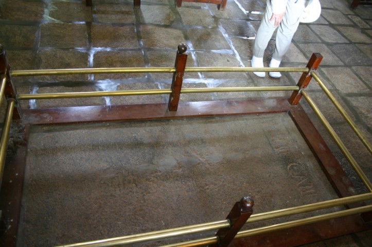 Vasco da Gama's first grave
