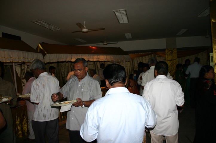 Food being eaten