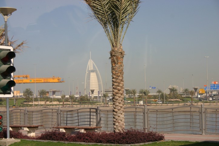 Burj al Arab from the shoppping mall