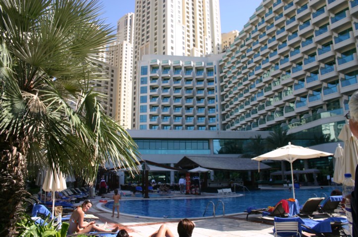 Down by the swimming pool