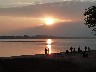 Sunset over the Mekong River