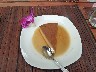Kongkhao Restaurant creme caramel
