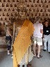 Wat Si Saket Rain praying position