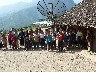 Khmu village school children posing for a photo