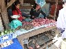 Phou Khoun Market butchers stall