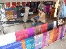 Lao loa whisky village weaver where Jane bought some scarves