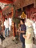 Bach Ma Temple with the Hac - a phoenix type creature standing on a turtle