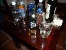 Special blue Johhny Walker in Bills room