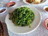 Morning glory greens