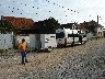 Ready to leave and put our luggage in the trailer