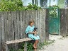 Maria and her dog