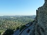 Castellar De La Frontera views from castle across west to Gibralter