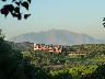 View from the Houghtons villa with Ben Nevis behind the golf club