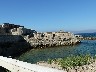 Fortifications on the island