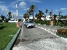 Sotogrande golf club entrance with Jenny picking Jane up