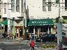 One of many corner cafes
