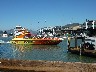 Fast boat returning