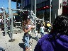 Silver man entertainer