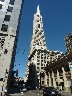 The pyramid from the ground