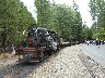 Showing the length of the train