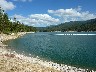 Complete view of Bass lake
