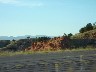 In bus from airport showing flat top to the Mesas