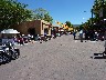 People on either side of the streets waiting for the grand procession