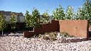 Landscaped front area